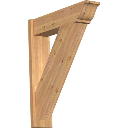 Traditional Traditional Smooth Outlooker, Western Red Cedar, 7 1/2W X 30D X 36H